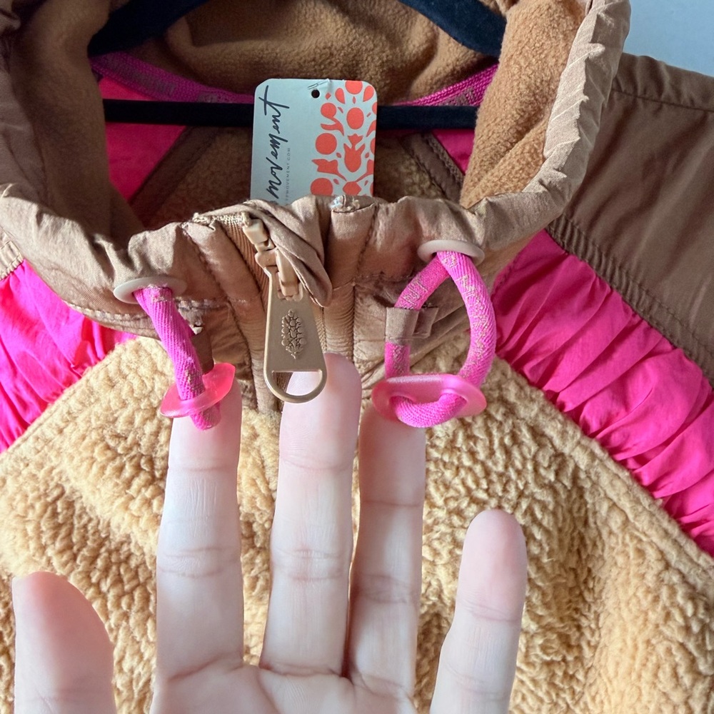 FP MOVEMENT BY FREE PEOPLE AMELIA WATER RESISTANT FLEECE JACKET - Picture 5 of 7